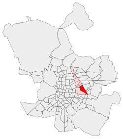 Location of Pueblo Nuevo