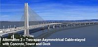 3: Two-span Asymmetrical Cable-stayed (concrete)