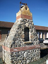 Ancien monument situé à l'arrière du conseil départemental de la Haute-Garonne.