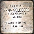 Erna Goldberg geb. Fackenheim