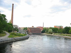 Tammerkoski et Koskipuisto.