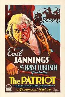 Description de l'image The Patriot (1928) Poster.jpg.