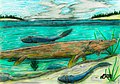 Tiktaalik and Qikiqtania