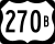 U.S. Highway 270B marker