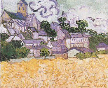 View of Auvers with Church, 1890, Private collection (F800)