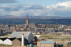 View of Montrose from Ferryden
