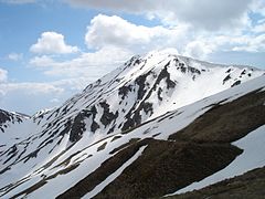 Вид на саму вершину Велівара