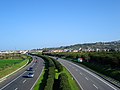 Image 24The Autostrada A20 (Italy) with large central median (from Road traffic safety)