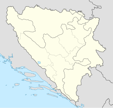 2018–19 Premier League of Bosnia and Herzegovina is located in Bosnia and Herzegovina