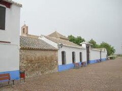 otra vista del santuario enfocando a el cuarto de los mártires