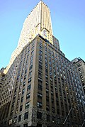 Chanin Building from the ground