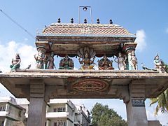 Statues de divinités à Chidambaram.