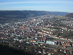 Pemandangan Ebingen.