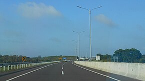 Exit to Indralaya Toll Gate - Palembang-Indralaya Toll Road (Palembang-Bengkulu City Toll Road 1st phase), 24 January 2020 (1).jpg