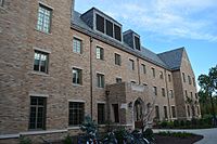 Entrance to Flaherty Hall