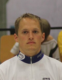 Florian Fischer beim Weltcup 2011 in St. Gallen