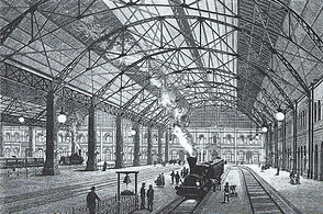 Halle de la gare de Munich