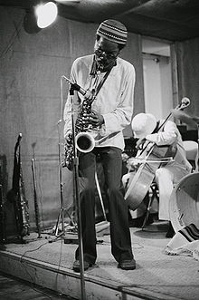 Moondoc performing at Studio Rivbea July, 1976