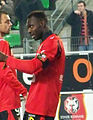 John Mensah als Spieler beim französischen Fußballclub Stade Rennes in Februar 2008, 002