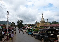 Kalaw, Straßenbild