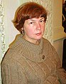 Поэт Светлана Кекова на I Биеннале поэтов в Москве. Сентябрь 1999.