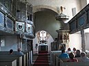 Blick zu Altar und Kanzel