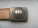 Bundeswehr belt buckle