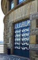 Porte de l'ancien Aquarium de Dinard (résidence Castelbrac).