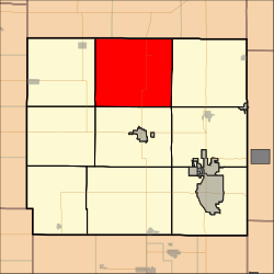 Location in Crawford County