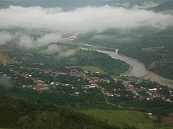 Mapiri and the Mapiri River, La Paz Department