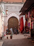 Entrée de la mosquée