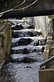 Fischtreppe eines Weidbacharms bei der Untermühle in Neudietendorf