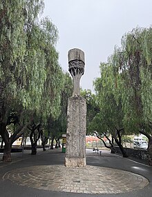 Escultura de Juan Carlos Batista. Parque el Drago.