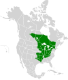 Aire de répartition du Fouille-roche zébré