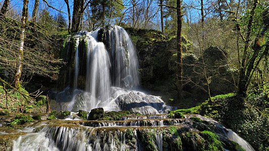 Cascade du ruisseau du Val.