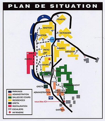 Plan général du CIV.