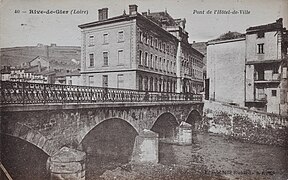 Vue pont Hôtel de Ville