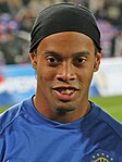 Ronaldinho på St. Jakob-Park i Basel, Schweiz.