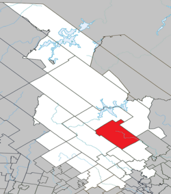 Location within Matawinie RCM.