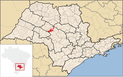 Location in São Paulo state