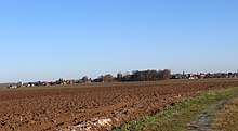 Vue générale depuis la route de Roupy