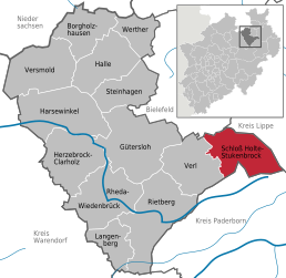 Schloß Holte-Stukenbrock – Mappa