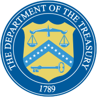 미국 재무부 상징표