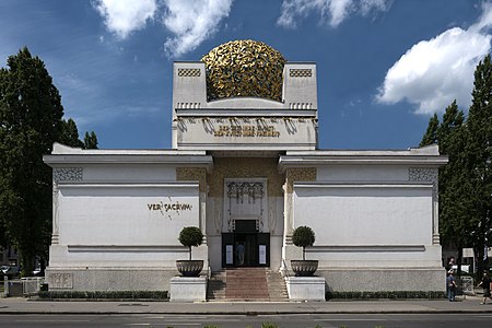 Secession Building in Vienna by Joseph Maria Olbrich (1897–98)