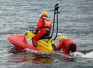 Sjöräddningsövning