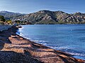 Saint-Florent - Plage de l'Ospédale vers la citadelle