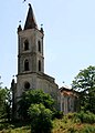 The ruins of the Evangelical Lutheran church of Malcoci (‹See Tfd›German: Malkotsch) of the Dobrujan Germans in Tulcea County