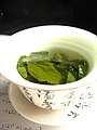 Image 50Oolong tea leaves steeping in a gaiwan (from Chinese culture)