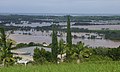 17-04-01 Tweed River Floods from Winchelsea Way Terranora. Aftermath of Cyclone Debbie