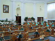 Stanisławów Kierbedziów Reading Room in 2010 prior to renovation